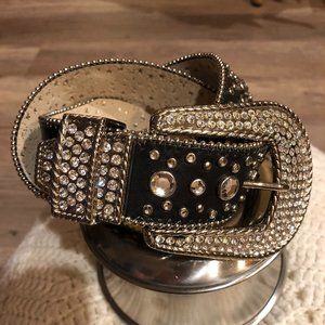 Black Christine Alexander Belt (S)